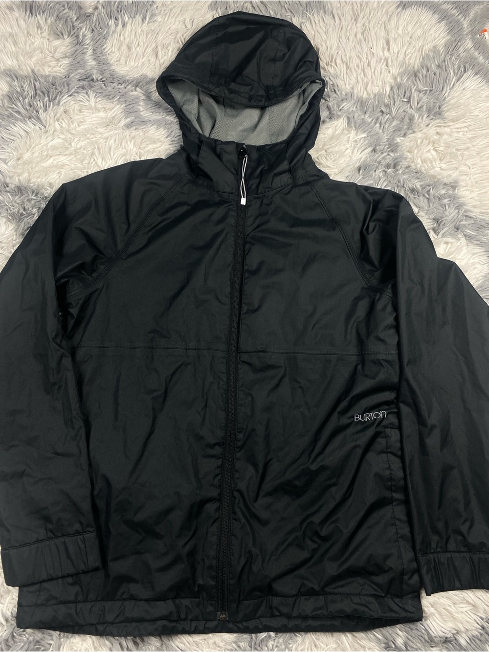 Burton Ski Snowboard Hooded Poacher Softshell Full Zip Jacket Medium Men’s
